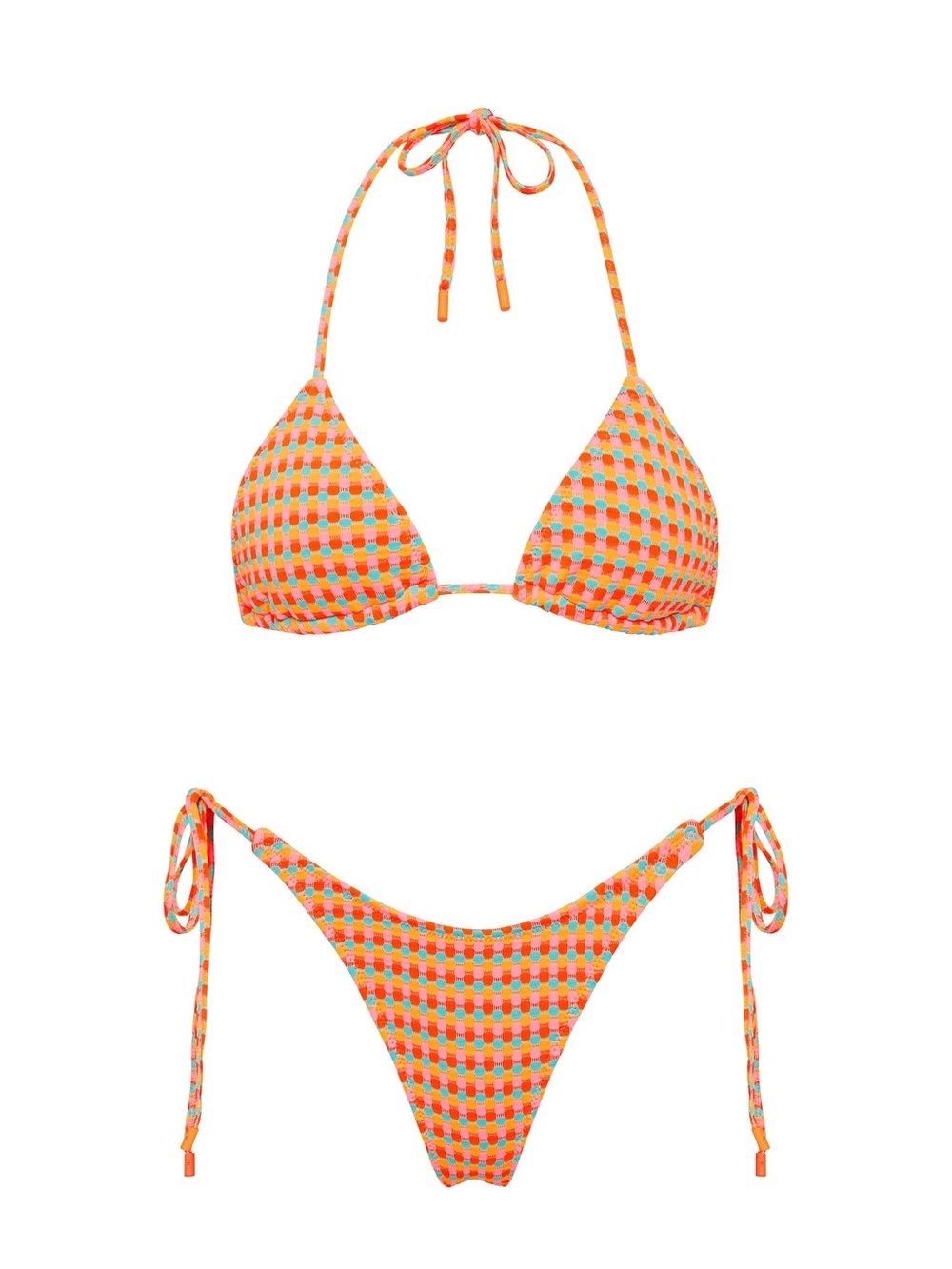 Triangl VINCA - GARA TEXTURED TRIANGLE BIKINI SET
